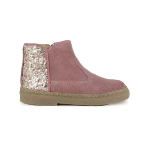 Pom d’Api trix jod enkellaarsjes – glitter rosy