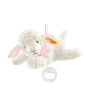 Steiff sweet dreams lamb muziekdoos – white